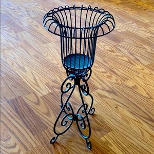 Home Interiors Metal Candle Holder